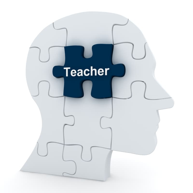 Teacher jigsaw piece