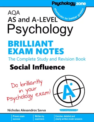 Psychology Notes: Social Influence A-Level AQA standard in UK