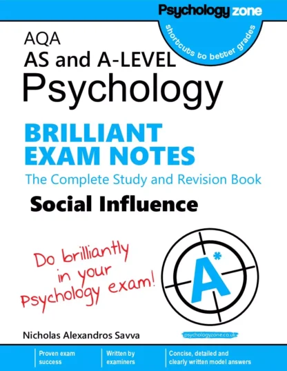 Psychology Notes: Social Influence A-Level AQA standard in UK