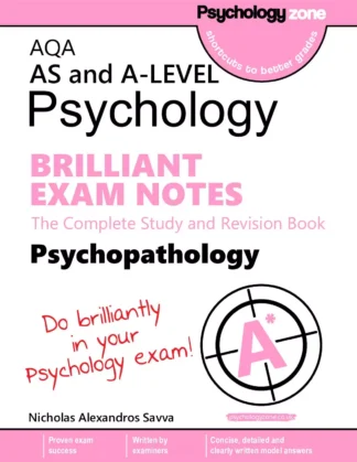 Psychology Psychopathology Exam Notes