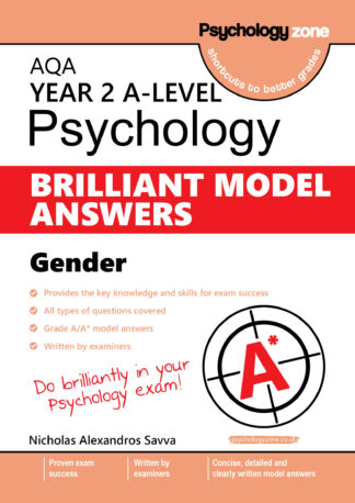 A-Level AQA Psychology BRILLIANT Model Answers: Gender