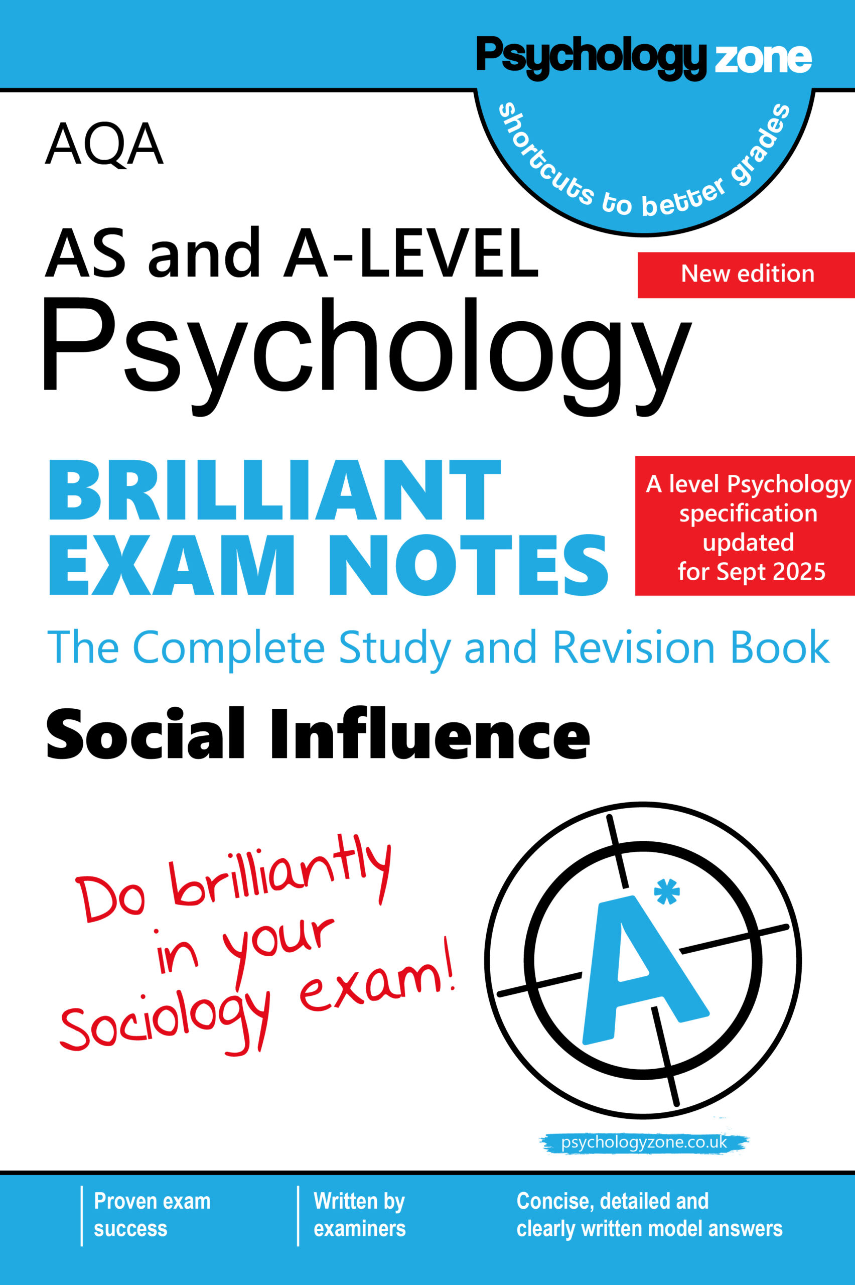 A-Level AQA Psychology BRILLIANT Exam Notes: Social Influence