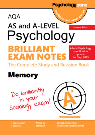 A-Level AQA Psychology BRILLIANT Exam Notes: Memory