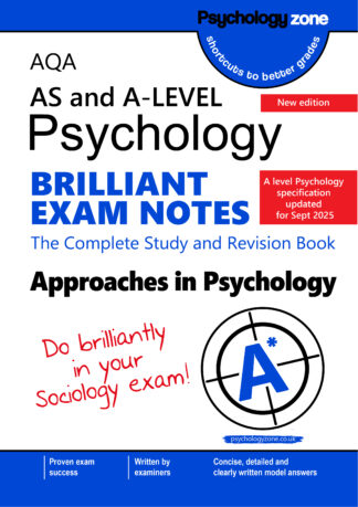 A-Level AQA Psychology BRILLIANT Exam Notes: Approaches in Psychology