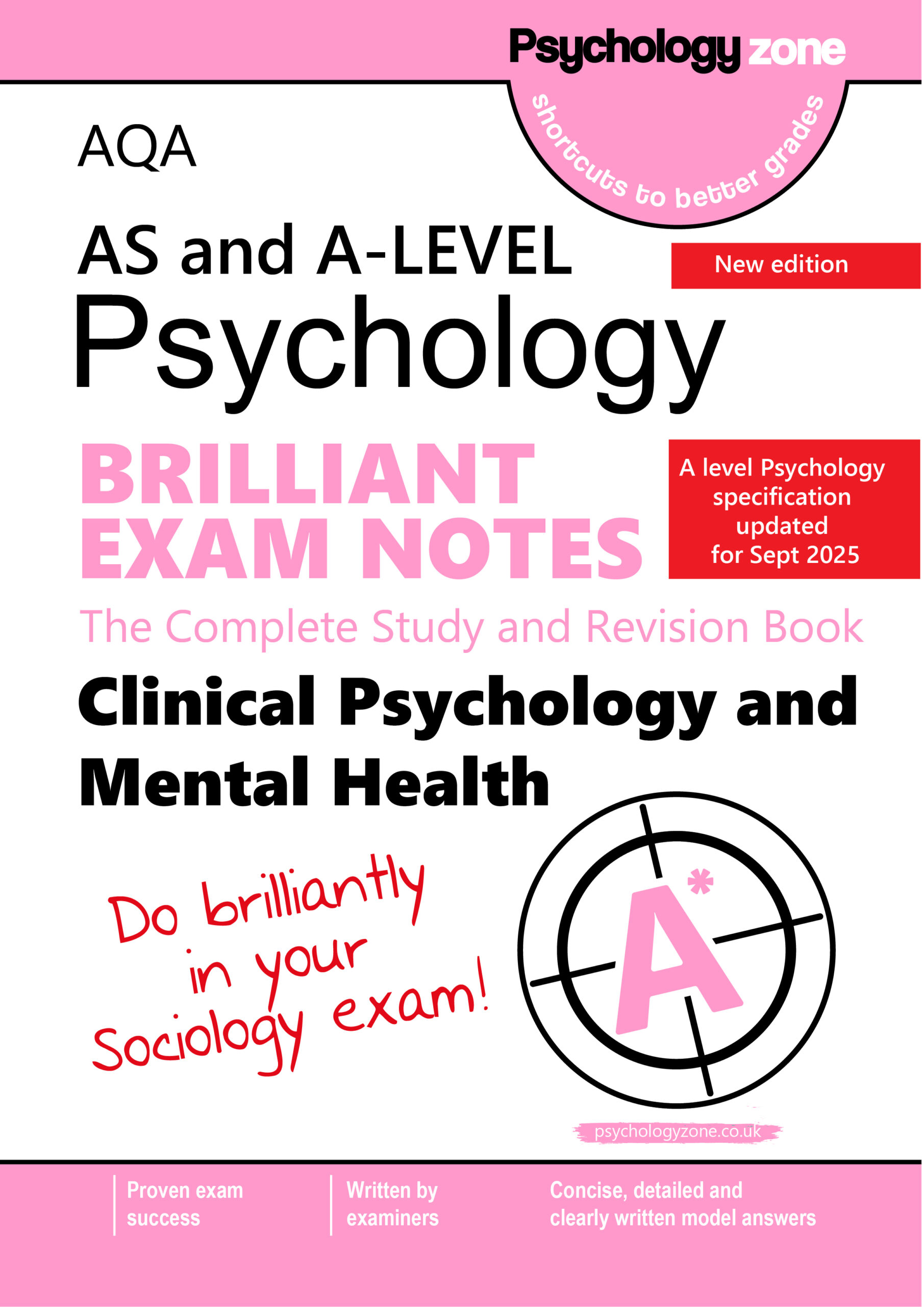 A-Level AQA Psychology BRILLIANT Exam Notes: Clinical Psychology and Mental Health